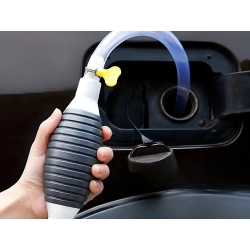 POMPA POMPKA DO SPUSZCZANIA PALIWA WODY OLEJU ROPY RĘCZNA ZESTAW 2M OPASKI