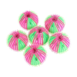 Kule do prania antykłaczki 6 sztuk kulki piorące