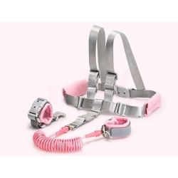 Szelki opaska dla dziecka przeciwko ucieczce zagubieniu się regulowane