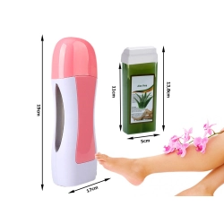 Zestaw do depilacji podgrzewacz wosk w rolce paski