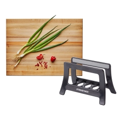 Stojak na deski pokrywki talerze kuchenne organizer praktyczny podstawka