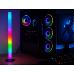 Lampa stojąca podłogowa biurkowa 40cm led rgb nowoczesna dekoracyjna