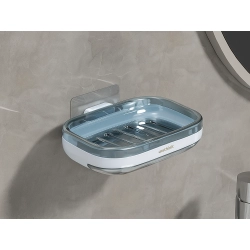 Mydelniczka na mydło pojemnik odpływ wody do kąpieli ścienna stojąca