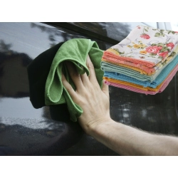 Ściereczki z mikrofibry ścierki czyściki zestaw 6 komplet do czyszczenia