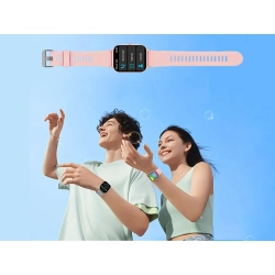 Smartwatch zegarek damski męski gumowy pasek sport bluetooth rozmowy czarny