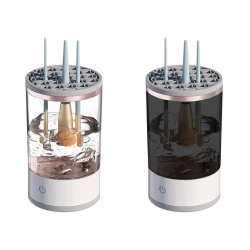 Myjka stojak do czyszczenia mycia suszenia pędzli gąbek kosmetycznych usb