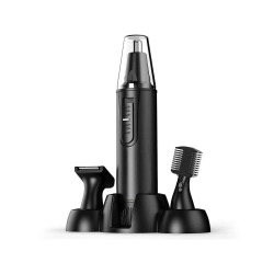 Trymer do nosa uszu depilator włosów golarka stylizacja brody brwi 3w1