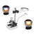 Trzecia ręka zestaw do lutowania uchwyt lupa 6 led
