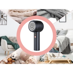 Golarka do ubrań tapicerki zmechaceń swetrów kanapy mocna i duża akumulator