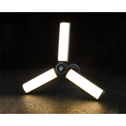 Lampa turystyczna latarka kempingowa wielofunkcyjna teleskopowa led namiot