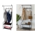 Wieszak stojący na ubrania odzież wierzchnią kurtki na buty stojak półki