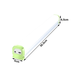 Lampa warsztatowa led z magnesem hakiem uniwersalna akumulator powerbank