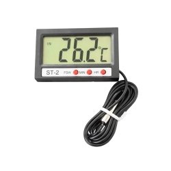 Termometr cyfrowy z sondą do akwarium lodówki terrarium wody przewód 100cm