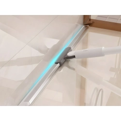 Ściągaczka do wody podłóg okien szyb luster z długim kijem teleskopowym