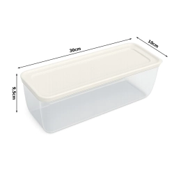 Pojemnik na żywność jedzenie 2,8l litra z pokrywką organizer do kuchni box