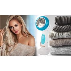 Golarka do ubrań swetrów tkanin tapicerki mocna usb duża stojak akumulator