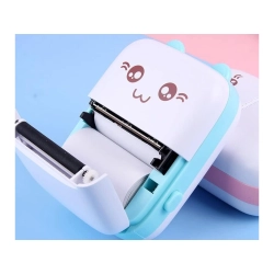 Mini drukarka termiczna bezprzewodowa przenośna drukuś do zdjęć notatek