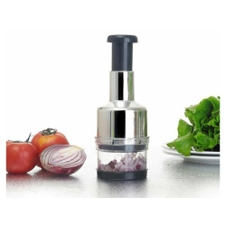 Siekacz do warzyw i owoców do czosnku krajacz ręczny rozdrabniacz pojemnik