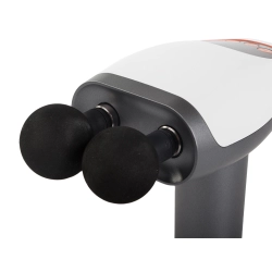 Pistolet do masażu bezprzewodowy lcd mocny zestaw 8 końcówek do pleców