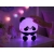 Lampka nocna silikonowa panda LED RGB dla dzieci dotykowa akumulatorowa - zdjęcie 13