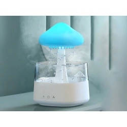 Nawilżacz powietrza dyfuzor zapachowy aromaterapia lampka led rgb pilot usb