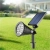 Lampa solarna ciepły reflektor ogrodowy idealny do oświetlenia roślin
