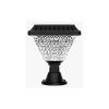 Lampa solarna do słupków bramowych CCT + RGB ogrodu na balustrady