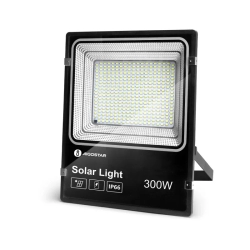 Mocny halogen Solarny reflektor LED 300W zimny