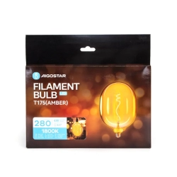 Żarówka LED Filament T175 E27 4W