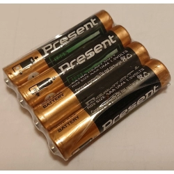 Baterie R-3 AAA Paluszki Deleex Present UM4 cynkowo-węglowe