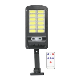 Mini Lampa ścienna solarna latarnia 120 COB LED z czujnikiem ruchu i zmierzchu