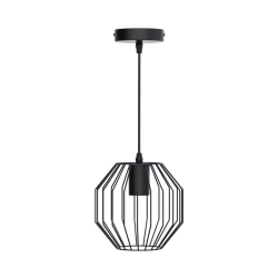 Żelazna lampa wisząca E27 Aigostar model 273231145 o industrialnym stylu