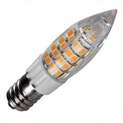 Mini żarówka do żyrandoli i lamp LED E14 5W 51 SMD zimna lub ciepła