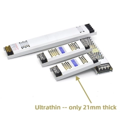 Ultra cienki zasilacz do listew LED i nie tylko-12V/25A 300W