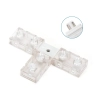 Łącznik taśmy led 230V 8mm typu T