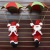 Mikołaj na spadochronie świąteczna maskotka 30cm do powieszenia