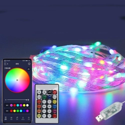 Lampki choinkowe dreamcolor 10m/100led 5V/USB app pilot WS2812B