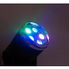 Stroboskop mini reflektor disco 5x1W LED RGB sound-activated / automat