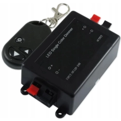 Sterownik kontroler ściemniacz do LED 12V 8A z radiowym pilotem