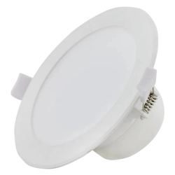 Panel Okrągła lampa podtynkowa LED E6 7W Światło białe