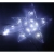 Gwiazda betlejemska kometa z animowanym warkoczem 8 sznurów led po 2m zimna