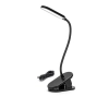 Lampa biurkowa LED na klips czarna zasilana z USB Neutralna 2,5W 160lm