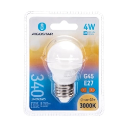 Żarówka LED G45 E27 4W