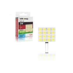 Żarówka led G4 do lampki biurkowej kwadratowa zimna 205lm 12V/3W