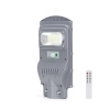 Latarnia uliczna LED z pilotem solarna 50W Zimna 500LM Szara