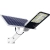 Latarnia solarna uliczna LED 1200W IP67 panel, pilot i mocowanie