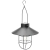 Lampa ozdobna solarna w stylu retro wisząca żarówka filament Ø21,5cm
