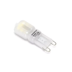 2x Żarówka diodowa SMD LED G9 2W mleczna biała zimna 230V