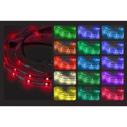 Taśma led RGB 4x0,5m komplet do podświetlenia telewizora usb tv - zdjęcie 14