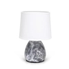 Ceramiczna lampa stołowa z gniazdem E14 o uniwersalnym designie